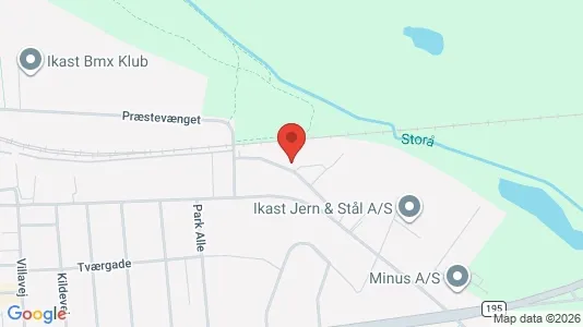 Lokaler til leje i Ikast - kort over placeringen