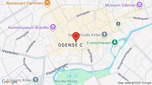 Lokaler til leje i Odense C - Foto fra Google Street View