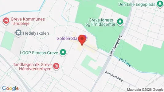 Gewerbeflächen zur Miete i Greve - kort over placeringen