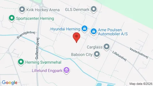 Gewerbeflächen zur Miete i Herning – Foto von Google Street View