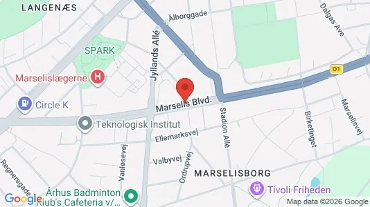 Bedrijfsruimtes te huur i Aarhus C - Foto uit Google Street View