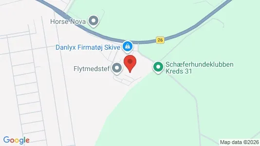 Lokaler til leje i Skive - Foto fra Google Street View