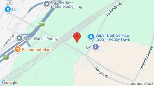 Commercial properties for rent i Rødby - Photo from Google Street View