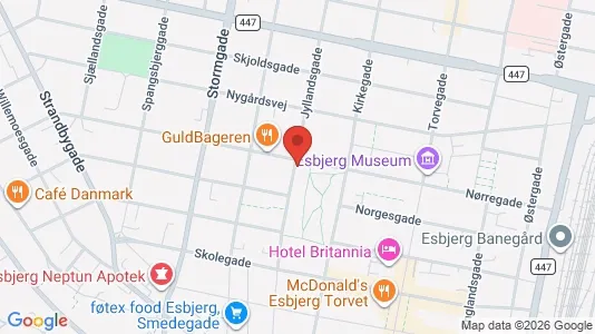 Commercial properties for rent i Esbjerg - Photo from Google Street View