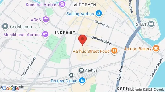 Lokaler til leje i Aarhus C - Foto fra Google Street View