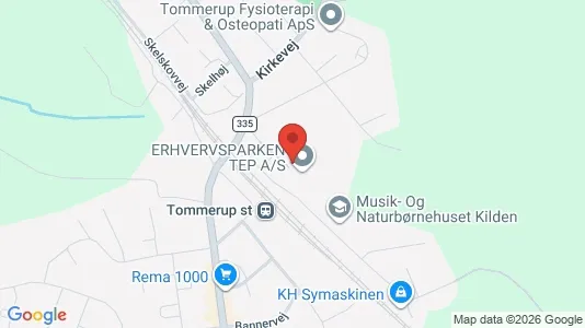 Lokaler til leje i Tommerup - Foto fra Google Street View