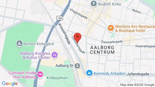 Propiedades comerciales En alquiler i Aalborg - Foto de Google Street View