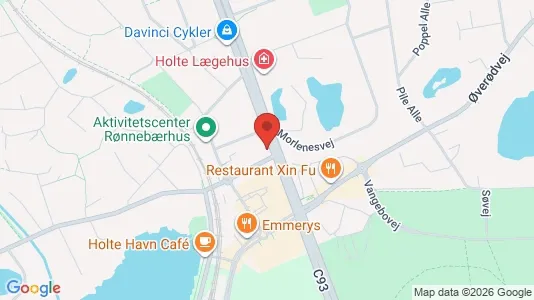 Lokaler til leje i Holte - Foto fra Google Street View