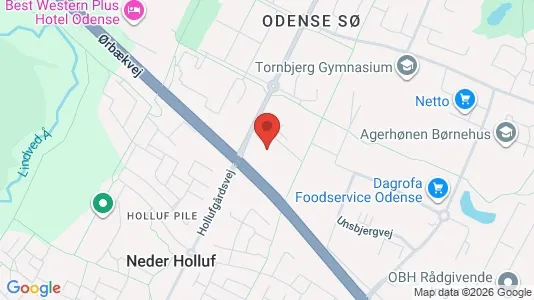 Lokaler til leje i Odense SØ - Foto fra Google Street View
