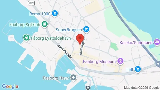 Commercial properties for rent i Faaborg - Photo from Google Street View