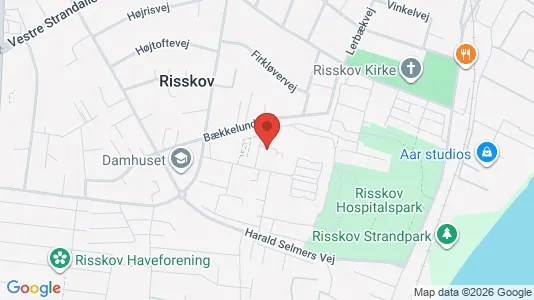 Commercial properties for rent i Risskov - kort over placeringen