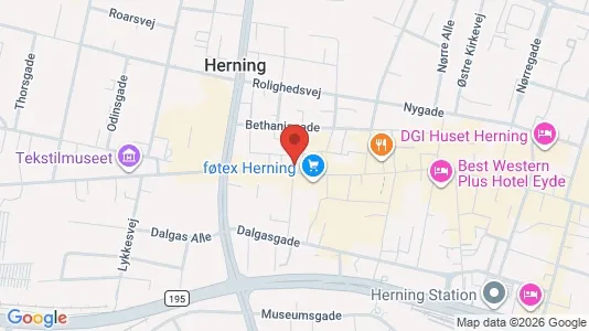 Gewerbeflächen zur Miete i Herning – Foto von Google Street View
