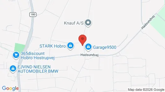 Lokaler til leje i Hobro - Foto fra Google Street View
