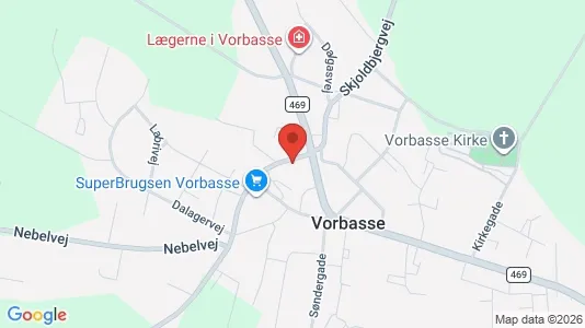 Gewerbeflächen zur Miete i Vorbasse – Foto von Google Street View