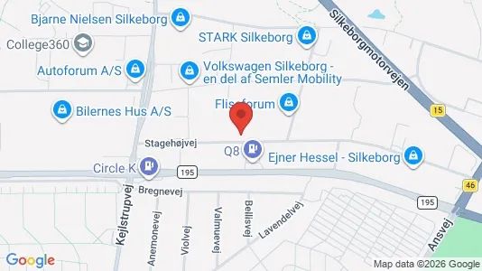 Lokaler til leie i Silkeborg – Bilde fra Google Street View