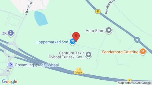 Bedrijfsruimtes te huur i Sønderborg - Foto uit Google Street View