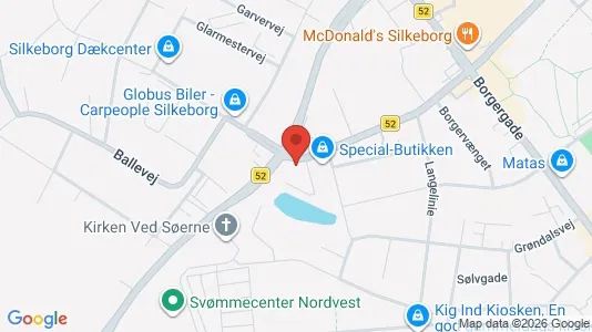 Lokaler til leje i Silkeborg - Foto fra Google Street View
