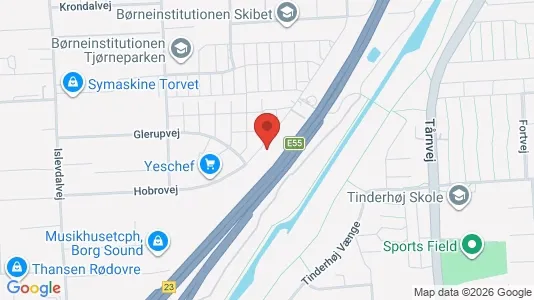 Gewerbeflächen zur Miete i Rødovre – Foto von Google Street View