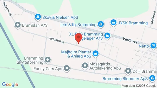 Lokaler til leje i Bramming - Foto fra Google Street View