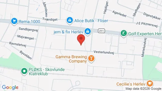 Gewerbeflächen zur Miete i Herlev – Foto von Google Street View