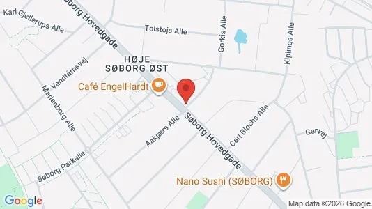 Lokaler til leje i Søborg - Foto fra Google Street View