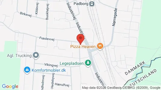Liikekiinteistöt Vuokrattavana i Padborg - Kuva Google Street Viewstä
