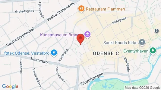 Lokaler til leje i Odense C - Foto fra Google Street View