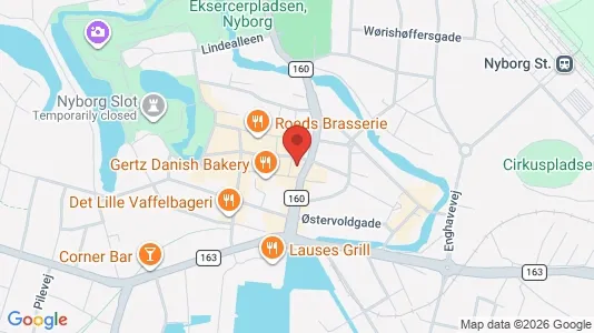 Gewerbeflächen zur Miete i Nyborg – Foto von Google Street View