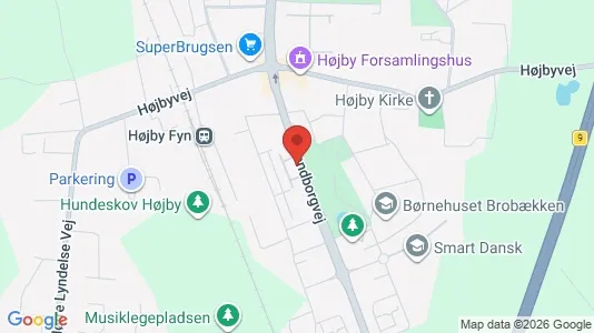 Lokaler til leje i Odense S - kort over placeringen