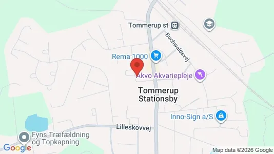 Gewerbeflächen zur Miete i Tommerup – Foto von Google Street View