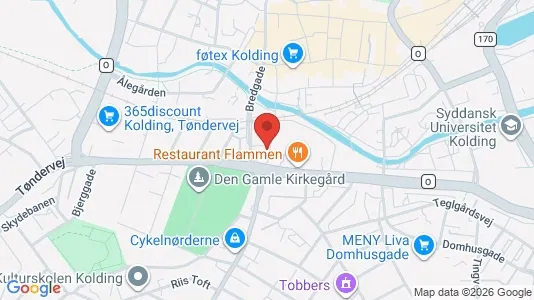 Gewerbeflächen zur Miete i Kolding – Foto von Google Street View