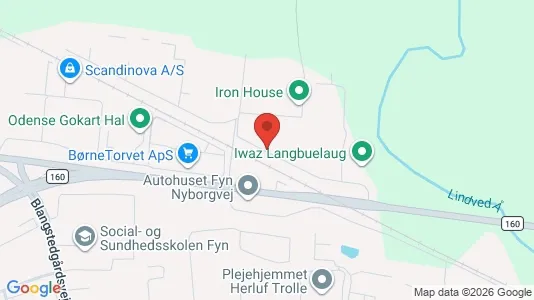 Lokaler til leje i Odense SØ - Foto fra Google Street View