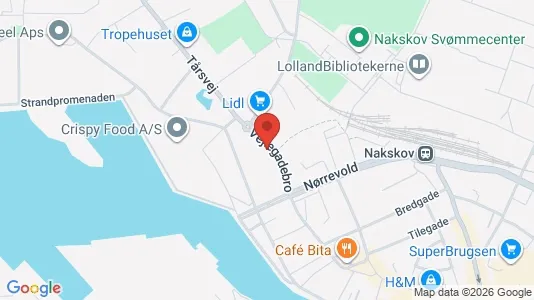 Commercial properties for rent i Nakskov - Photo from Google Street View