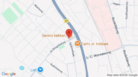 Commercial properties for rent i Holbæk - Photo from Google Street View