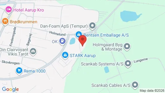 Bedrijfsruimtes te huur i Aarup - Foto uit Google Street View