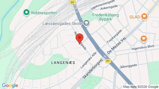Gewerbeflächen zur Miete i Aarhus C - kort over placeringen