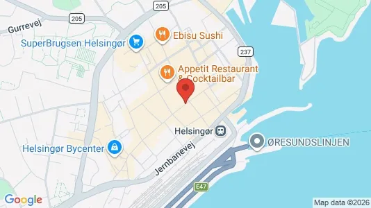 Gewerbeflächen zur Miete i Helsingør – Foto von Google Street View