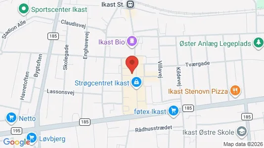 Commercial properties for rent i Ikast - Photo from Google Street View