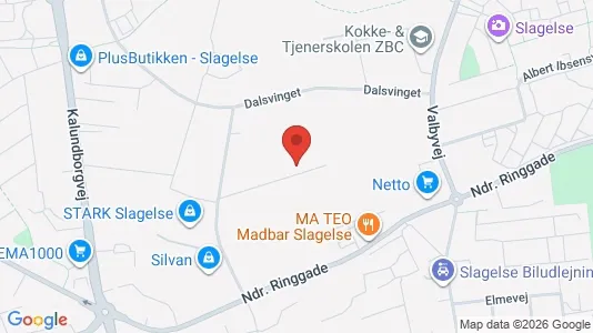 Lokaler til leje i Slagelse - Foto fra Google Street View