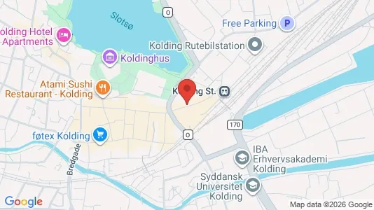 Commercial properties for rent i Kolding - Photo from Google Street View