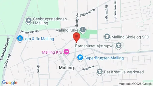 Liikekiinteistöt Vuokrattavana i Malling - Kuva Google Street Viewstä