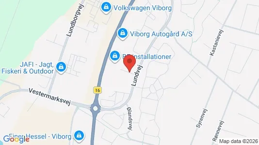 Lokaler til leie i Viborg – Bilde fra Google Street View