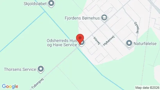 Commercial properties for rent i Fårevejle - kort over placeringen