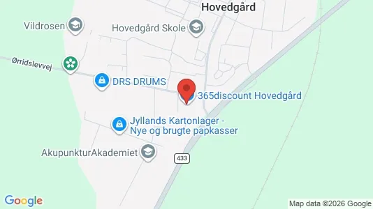 Lokaler til leje i Hovedgård - Foto fra Google Street View