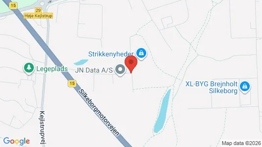 Commercial properties for rent i Silkeborg - Photo from Google Street View
