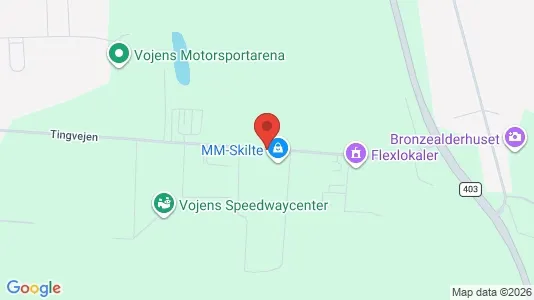 Lokaler til leje i Vojens - Foto fra Google Street View