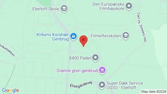 Gewerbeflächen zur Miete i Ebeltoft – Foto von Google Street View