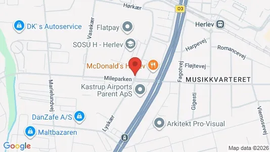 Commercial properties for rent i Herlev - Photo from Google Street View