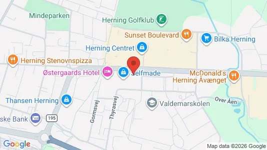 Commercial properties for rent i Herning - Photo from Google Street View