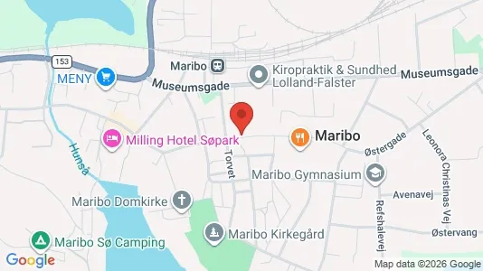 Lokaler til leje i Maribo - Foto fra Google Street View